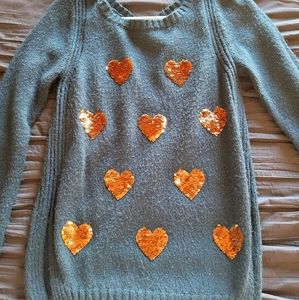 LC Lauren Conrad sequin sweater
